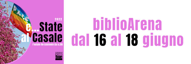 biblioArena dal 16 al 18 giugno