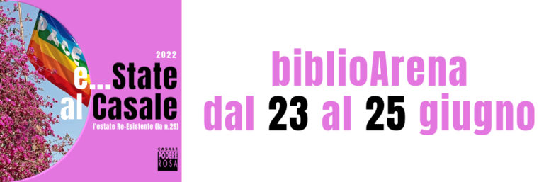 biblioArena dal 23 al 25 giugno
