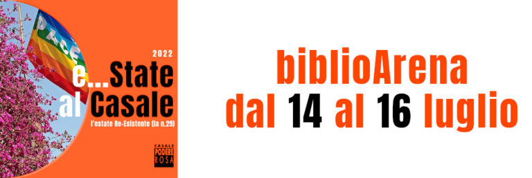 biblioArena dal 14 al 16 luglio
