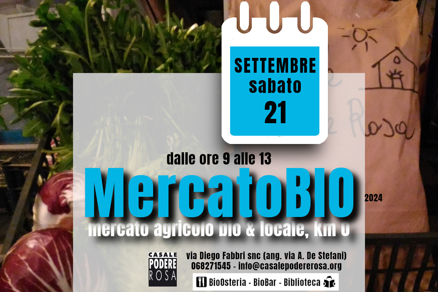 MercatoBIO sabato 21 settembre 2024