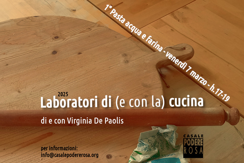 Laboratori di (e con la) cucina, venerdì 7 marzo 2025