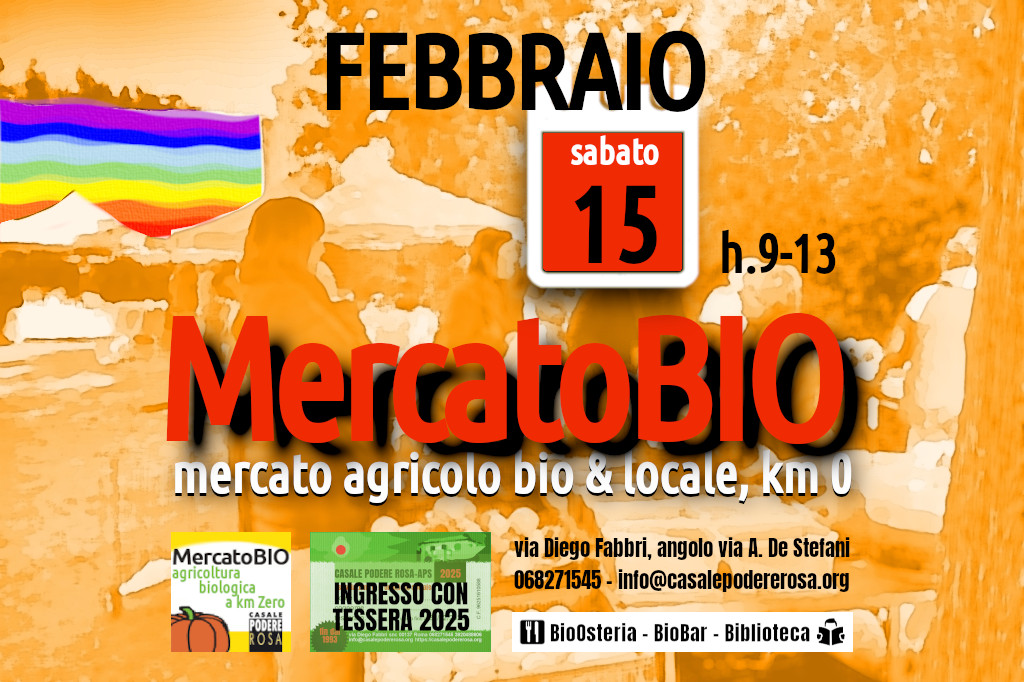 MercatoBIO sabato 15 febbraio 2025