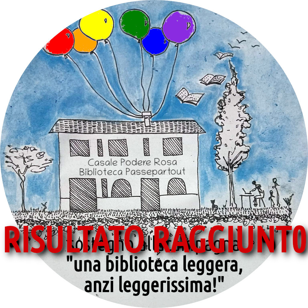 "La biblioteca sociale leggera, anzi leggerissima". Risultato raggiunto!