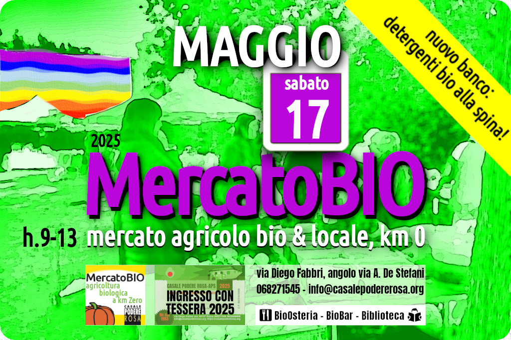 MercatoBIO sabato 17 maggio 2025