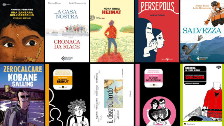 racconti disegnati: resistere, partire, accogliere, morire, capire… bibliografia del 20.05.2025