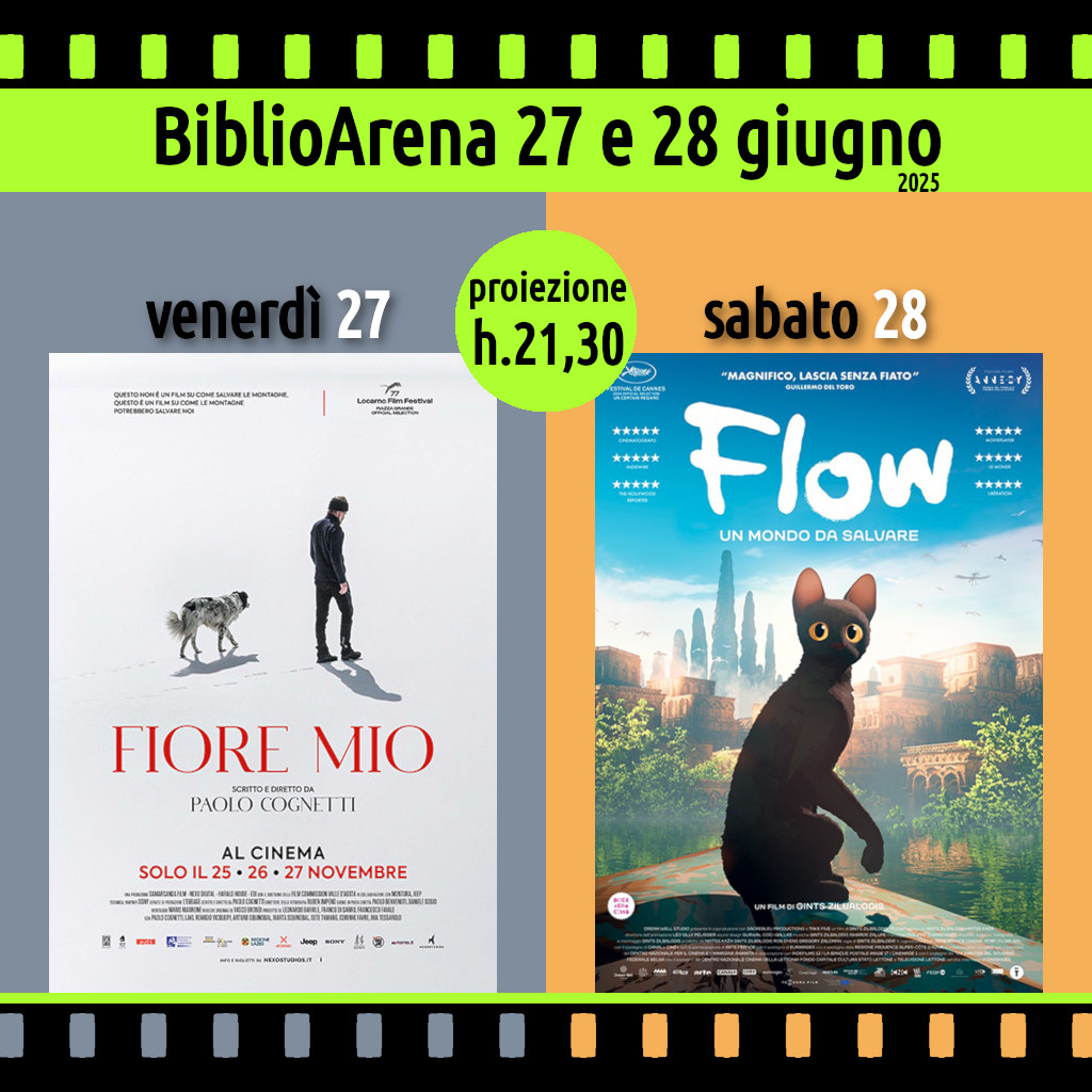BiblioArena 27, 28 giugno 2025
