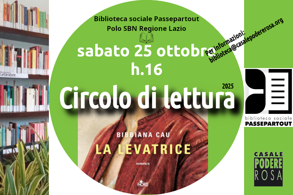 Sardegna: ore 16,00 appuntamento del Circolo di lettura discute il libro “La levatrice” di Bibbiana Cau