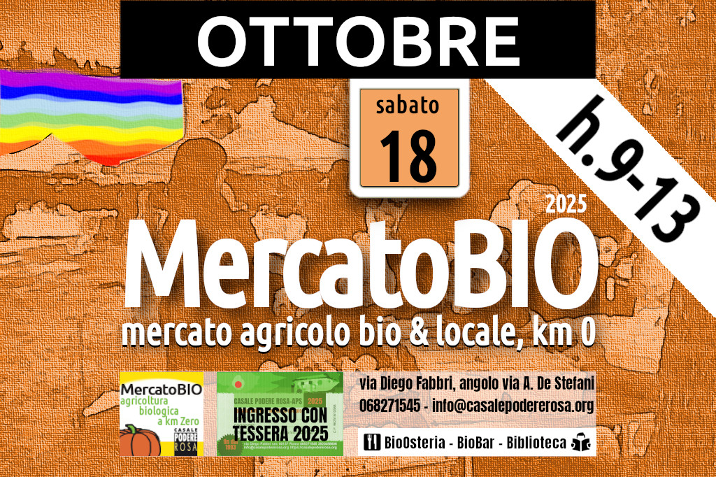 MercatoBIO sabato 18 ottobre 2025