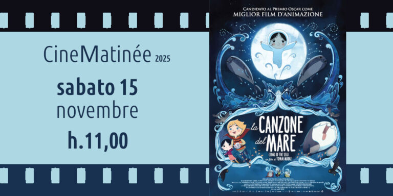 Cinematinée in saletta sabato 15 novembre 2025