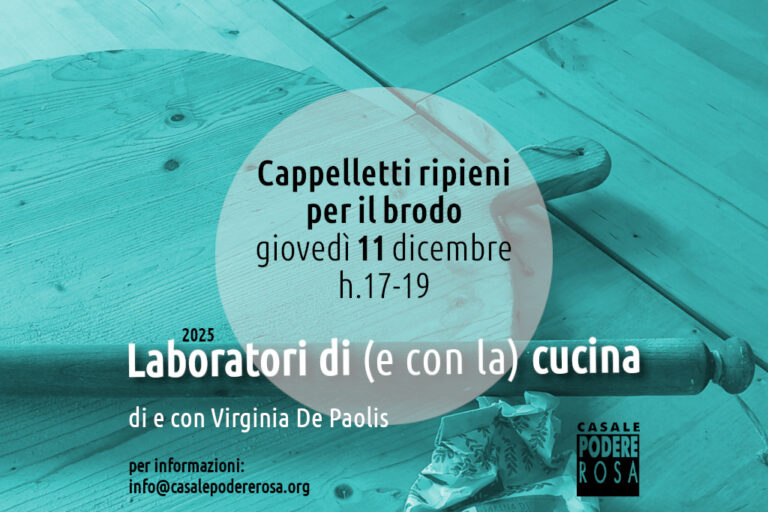Laboratori di (e con la) cucina giovedì 11 dicembre 2025