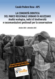 Montemaggiori A., Petrella, S. (2025). LA COMUNITÀ ORNITICA DEL PARCO REGIONALE URBANO DI AGUZZANO. Analisi ecologica, indici di biodiversità e raccomandazioni gestionali per la conservazione [Casale Podere Rosa - APS progetto sostenuto con i fondi Otto per Mille della Chiesa Valdese]