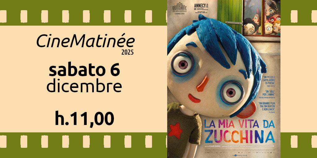 CineMatinée in saletta sabato 6 dicembre 2025