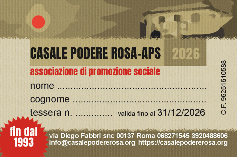 Campagna di tesseramento 2026