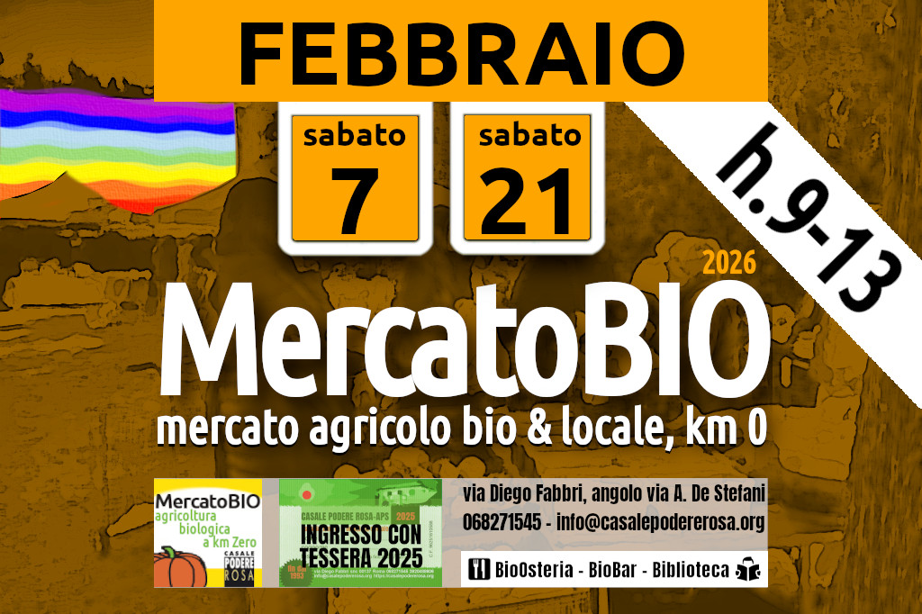 MercatoBIO sabato 7 e 21 febbraio 2026
