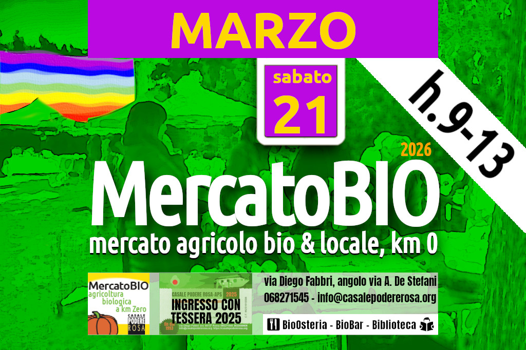 MercatoBIO sabato 21 marzo 2026