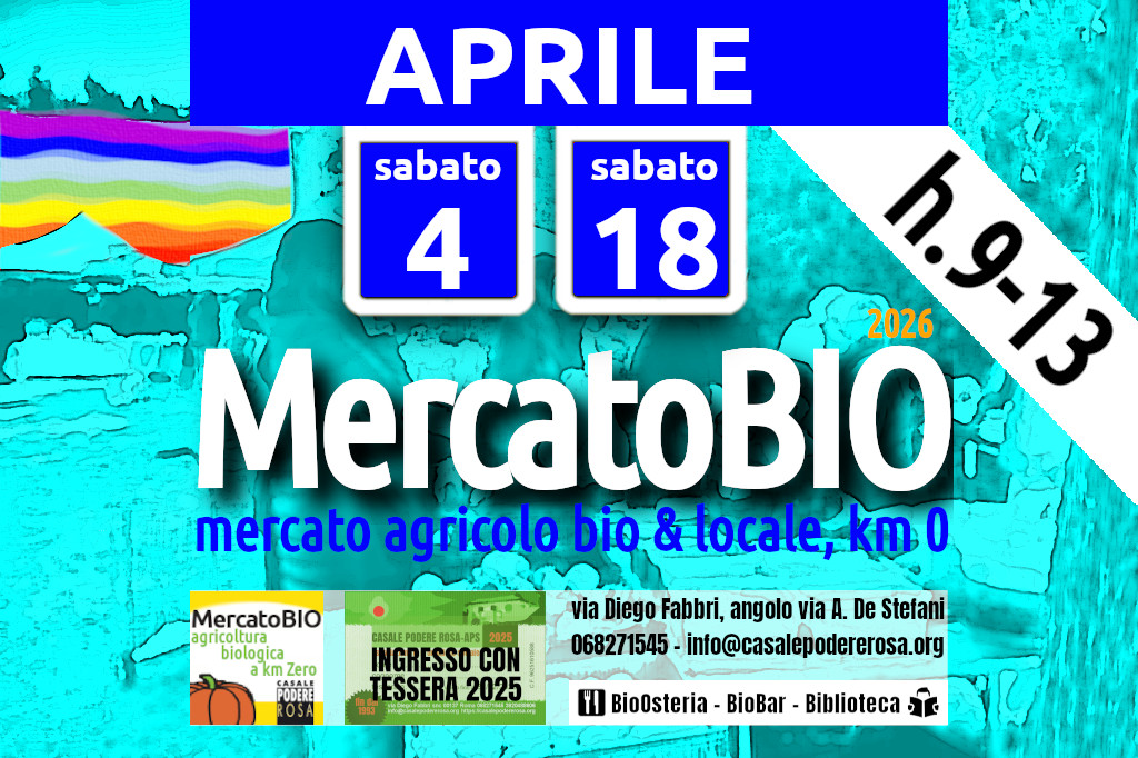 MercatoBIO sabato 4 e 18 aprile 2026