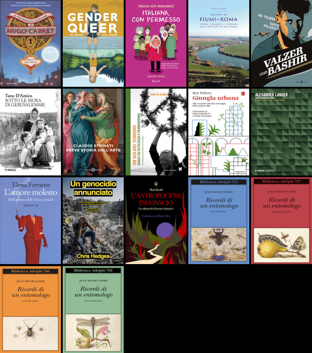 Nuovi in catalogo al 22.04.2026, libri acquistati con “Contributo alle biblioteche per acquisto libri.” Edizione 2025-2026 - Fondo editoria libraria - D.L. 201/2024 art. 3
comma 2 (MIC D.M. n. 272 del 5 agosto 2025)
presso Libreria Fahrenheit 451