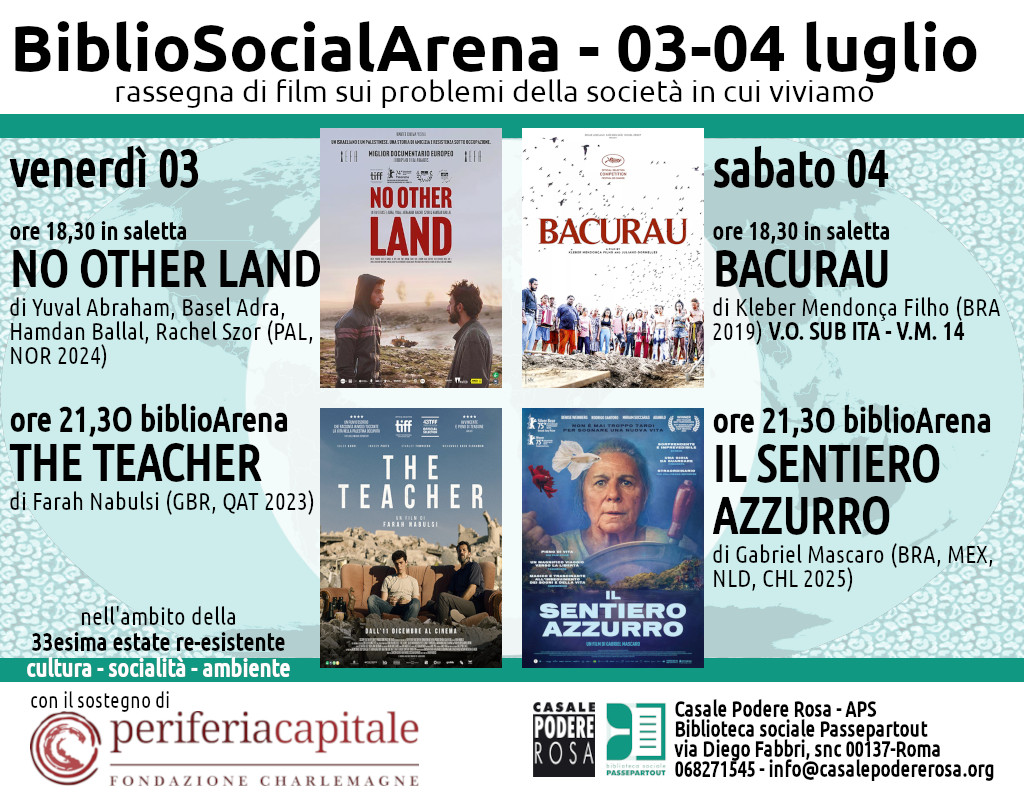 BiblioSocialArena (quarta settimana) 3-4 luglio 2026