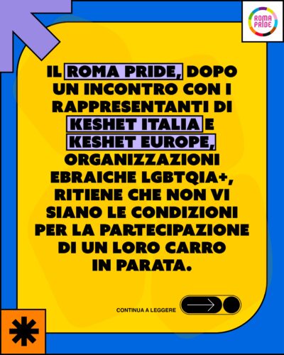 Roma-Pride 20 giugno 2026