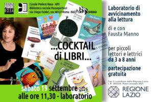 Cocktail di Libri. Laboratorio sabato 19 settembre 2026