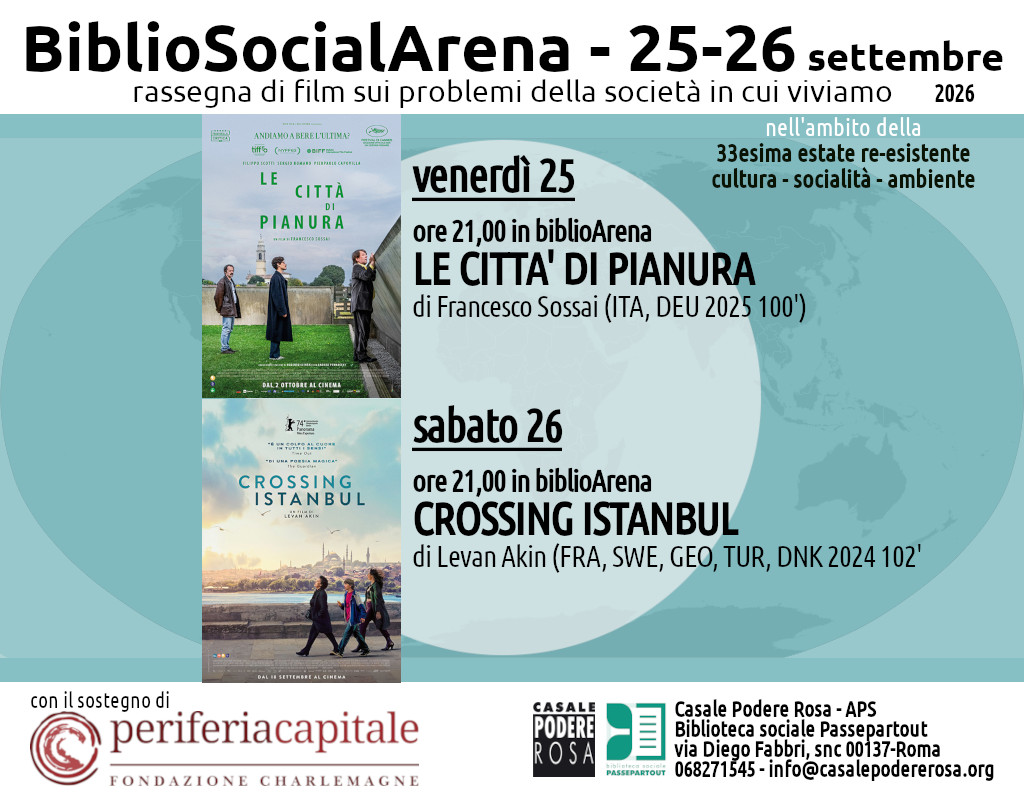 BiblioSocialArena 25-26 settembre 2026